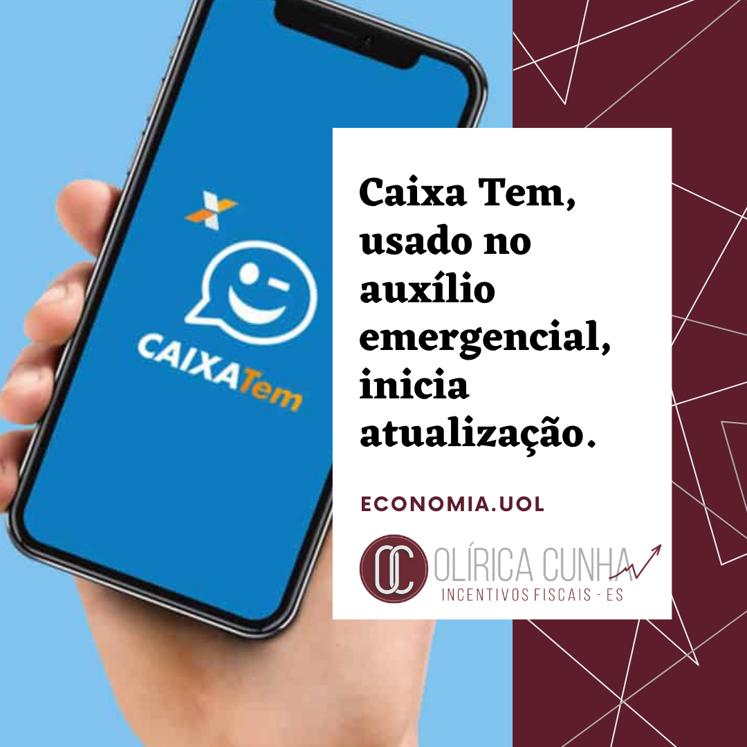 Caixa Tem, usado no auxílio emergencial, inicia atualizaçã.