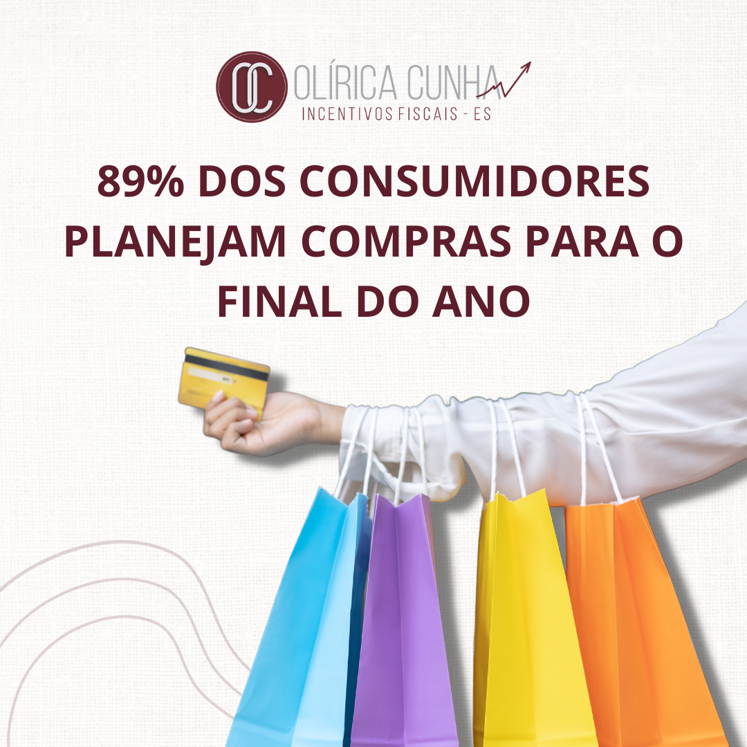 89% DOS CONSUMIDORES PLANEJAM COMPRAS PARA O FINAL DO ANO